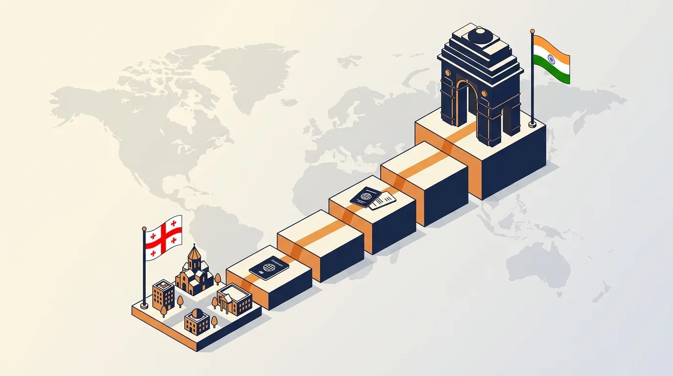 Company Registration in India from Georgia: Process, Cost and Timeline (2026)